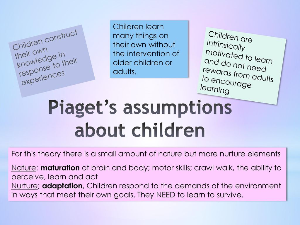 Piaget Believed That The Best Way For Children To Learn Is Through 2024 www.alhudapk